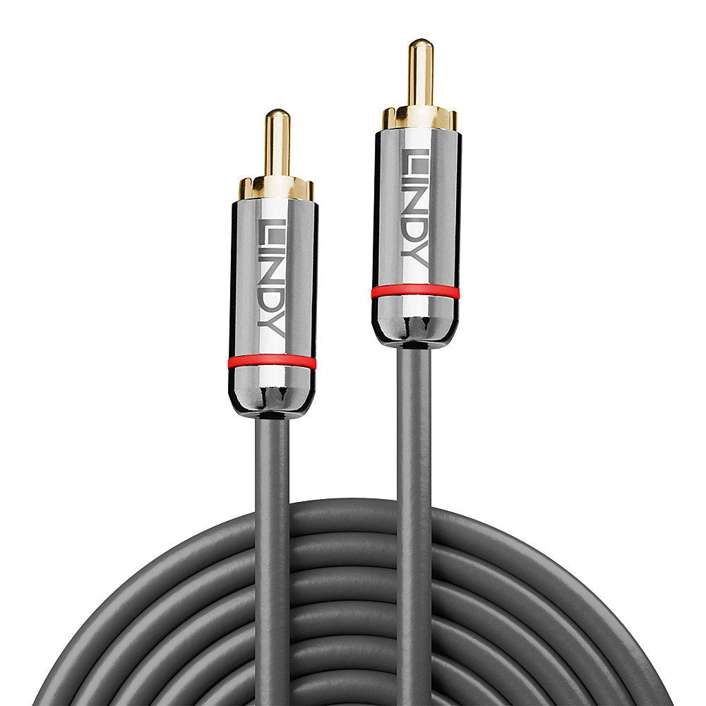 EAN 4002888353380 - Lindy 35338 cable de audio 0,5 m RCA Antracita imagen 2