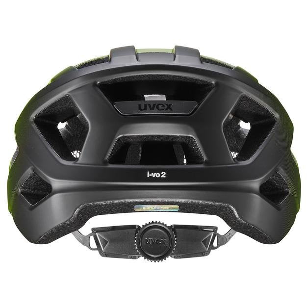 Casco De Ciclismo Uvex I-Vo 2 56-60cm, Amarillo Neón/Negro Mate