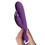 Vibrador Recargable Rocks-Off Flutter Rabbit  Lila