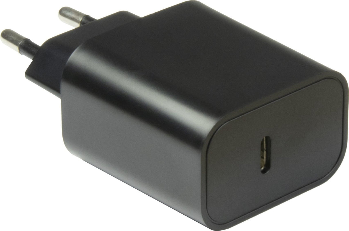 Inter-Tech Pd-Charger Usb C,Psu Pd-2020, Pd 20w Negro