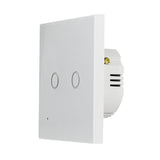Logilink Wifi Smart Eu Light Switch, 2-Gang, Tuya Compatible