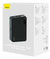 Baseus Super Energy Pro+ Car Jump Starter, 1200a Negro