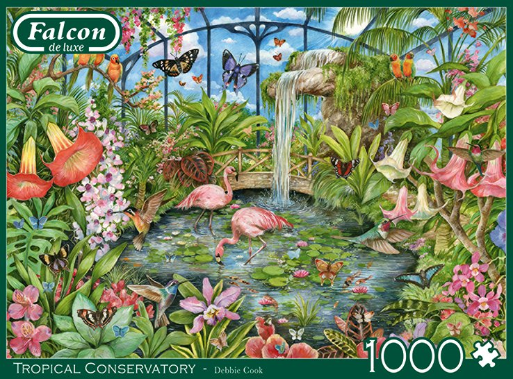 Jumbo Falcon Tropical Conservatory 1000 Teile Puzzle (11295)