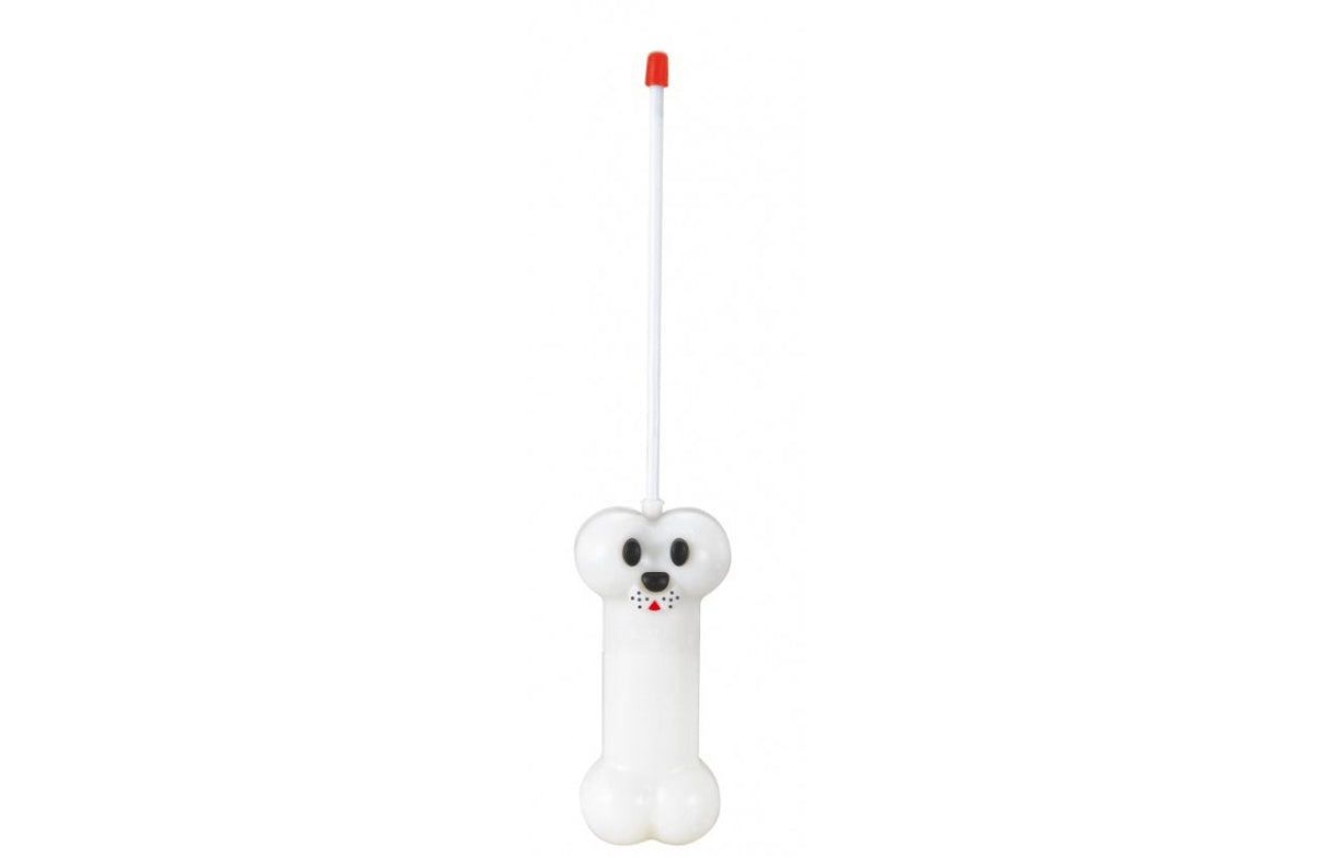 Jamara Peluche Perro Lucky Rc Blanco Marrón 27mhz