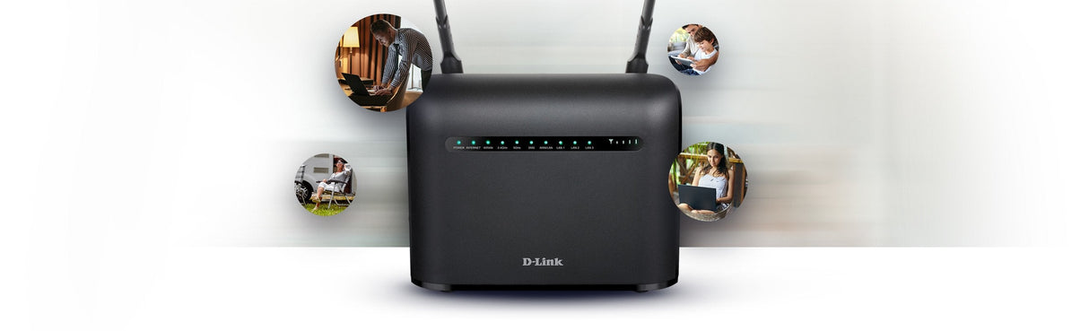 Router Inalámbrico 4g D-Link Dwr-953v2 1200mbps 2 Antenas Wifi 802.11 Ac N G B
