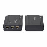Startech.Com Displayport Kvm Extender Uber Glasfaser 4k60hz Konsolen-Extender 300m Multimode 4k Kvm Verlngerung Lwl