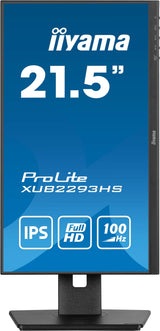Monitor 21.5´ Iiyama Xub2293hs-B6 Led Negro (Mate)