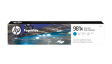 EAN 0889296095255 - HP 981X High Yield Cyan Original PageWide Cartridge cartucho de tinta 1 pieza(s) Alto rendimiento (XL) imagen 1