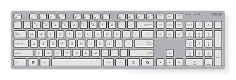 EAN 0197105538504 - ASUS W5000 Wireless Keyboard and Mouse Set teclado Ratón incluido Universal RF inalámbrico Blanco imagen 3