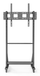 Techly Ica-Tr7412 Soporte Móvil Para Tv De 55-100 Hasta 120kg Con Estante Av Ajustable