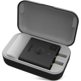 Transmisor De Audio Bluetooth Para Aviones Inline, Bt 5.0, Aptx Hd/Ll, Adaptador De Vuelo Con Estuche De Carga
