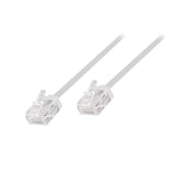 Logilink Patch Cable Cat.6a U Utp Slim High-Flex, Blanco 5,00 M