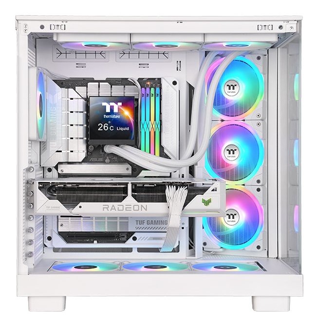 Thermaltake Magfloe 360 ??Ultra Argb Sync Aio Cooler Líquido, White White, Edición De Nieve Cl-W433-Pl12sw-A