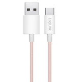 EAN 4052792077827 - LogiLink CU0324 cable USB USB 2.0 1 m USB A USB C Rosa imagen 2
