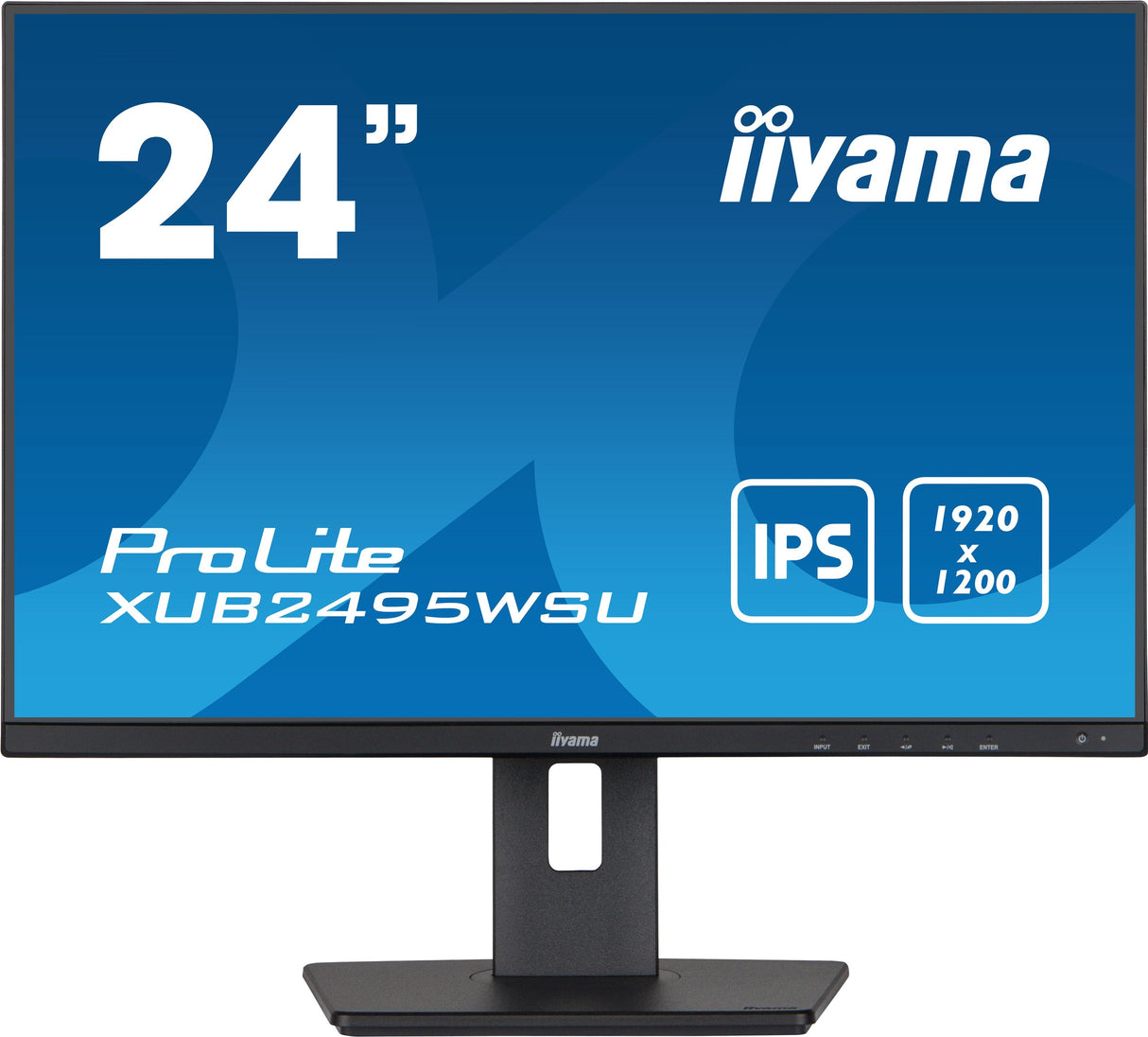 Monitor Iiyama 61.1cm 24" Xub2495wsu-B5 16:10 Hdmi+Dp+Usb Ips Bl Retail