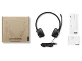 Lenovo Usb-A Wired Stereo On-Ear Headset With Control Box