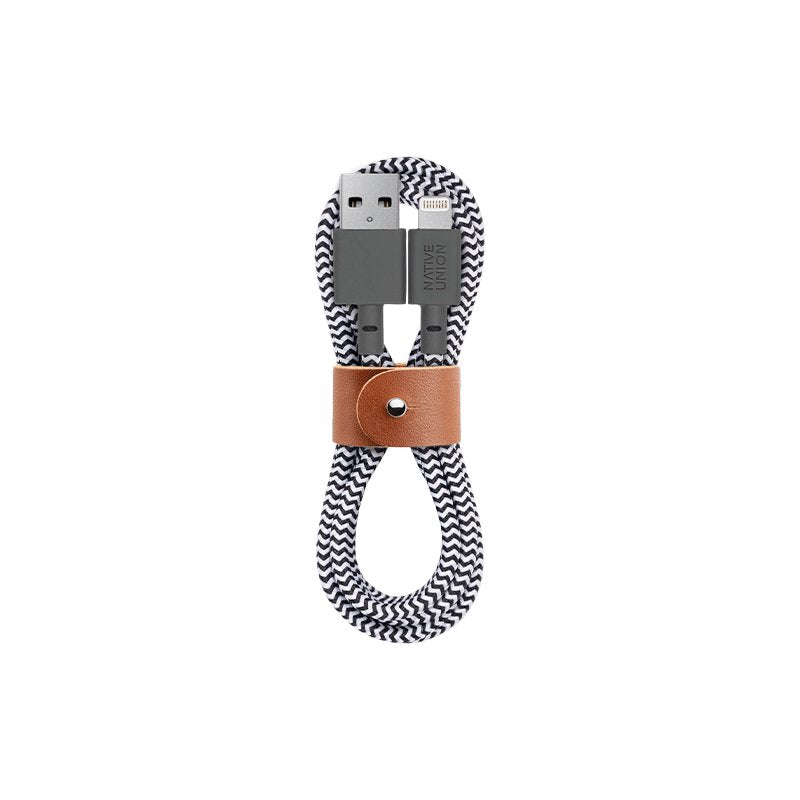 Belt Cable Kv-C Lightning.  Zebra. 3m Belt-Kv-Cl-Zeb-3, 3