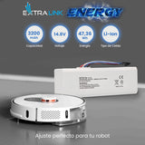 Bateria Xiaomi Robot 1c Inr18650 Ma1-4s1p-Sc, 3200mah, 47.36wh