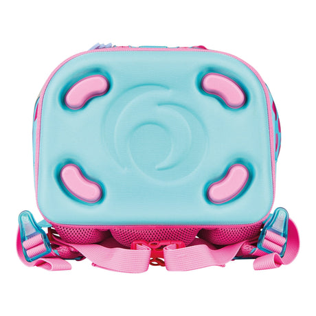 EAN 4008110344539 - Herlitz SoftLight Plus GreenLine Pink Bubbles juego de mochila escolar Chica Poliéster Azul, Rosa imagen 3