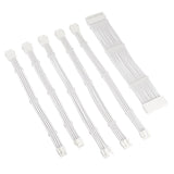 Kolink Core Adept Braided Cable Extension Kit - Blanco