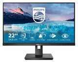 Monitor Philips 222s1ae 00 21.5" Ips Wled 1920x1080 Low Azul Mode Dvi Hdmi Dp