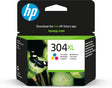EAN 0889894860781 - HP 304XL Tri-color Original Ink Cartridge cartucho de tinta 1 pieza(s) Alto rendimiento (XL) Cian, Magent imagen 1