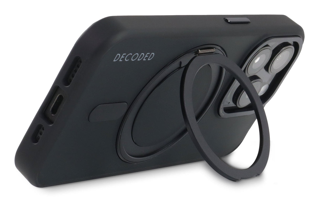 EAN 8720593010782 - Decoded D24IPO15PLLSBC1FK funda para teléfono móvil 17 cm (6.7") Negro, Transparente imagen 7