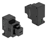 Keystone Modul Mit Usb Type-C Ladebuchse Pd 20 W Schwarz