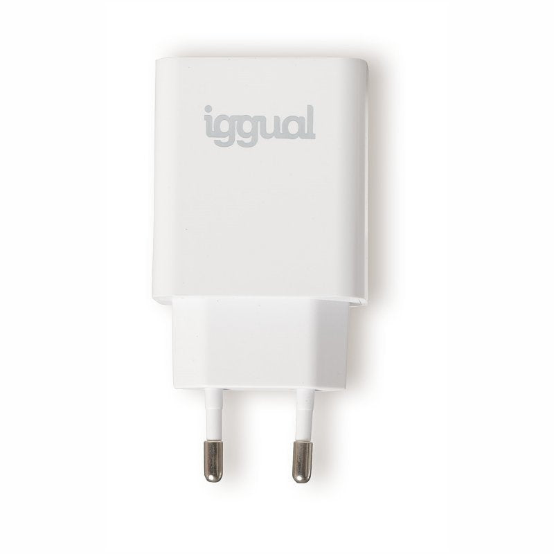 EAN 8435364318164 - iggual IGG318164 cargador de dispositivo móvil Universal Blanco Corriente alterna Interior imagen 1