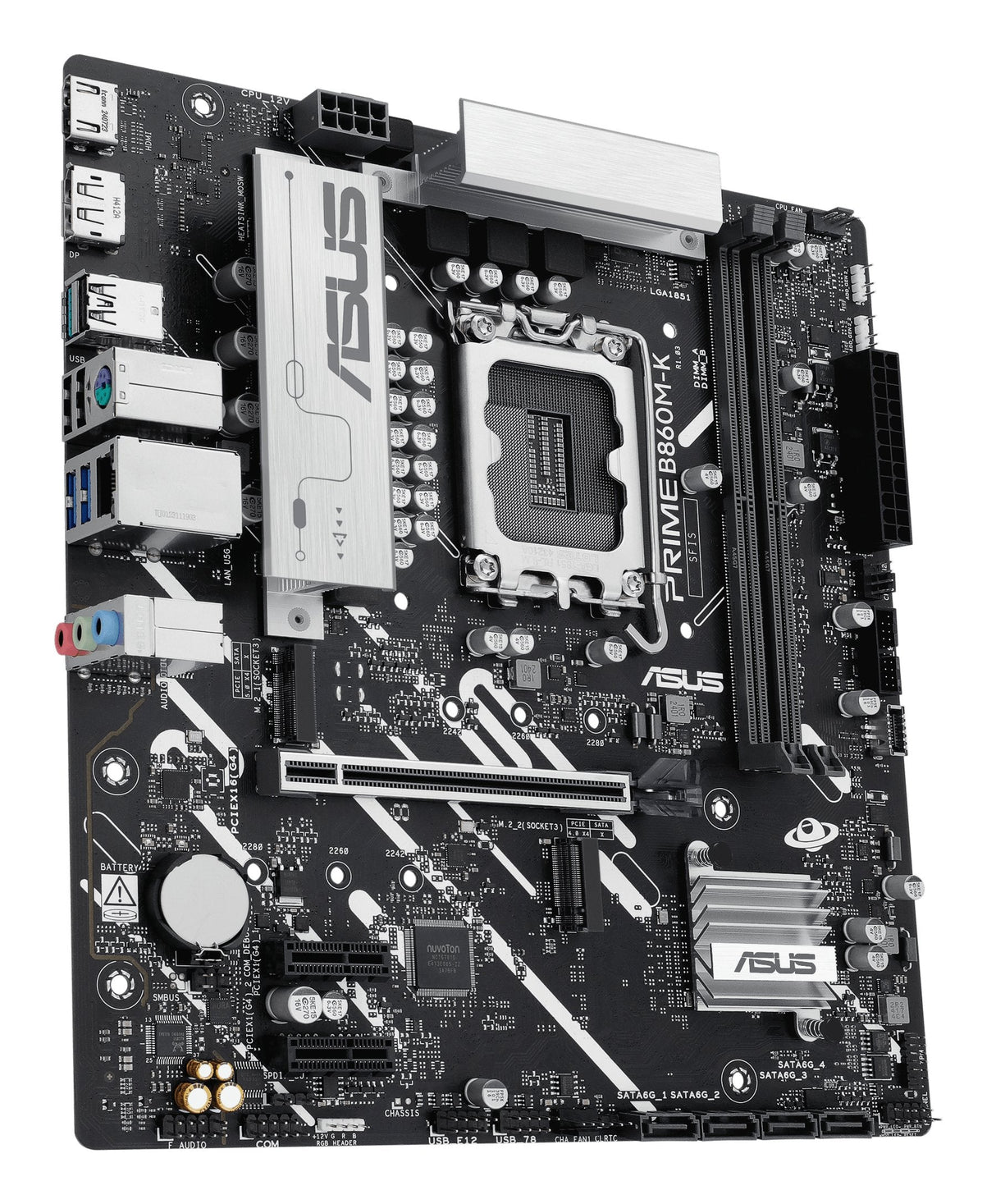 Placa Base Asus Prime B860m-K Intel B860 Lga 1851 (Socket V1) Micro Atx