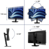 Philips 27b2n3500 00 27 " Ips 2560x1440 16:9 4ms 350cd M² Headphone Out, Hdmi, Dp