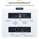 EAN 0065030911511 - StarTech.com IH2006-KVM-EXTENDER extensor KVM Transmisor y receptor imagen 12