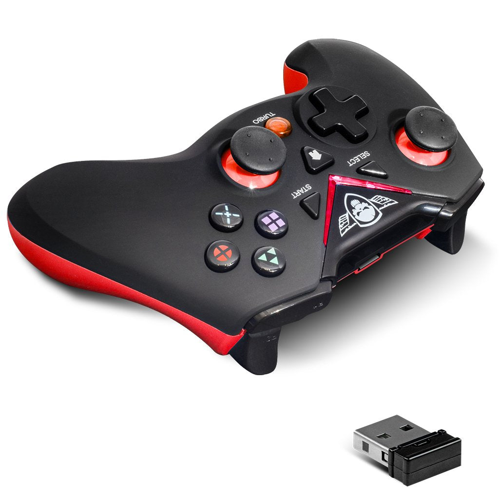 Spirit Of Gamer Gamepad Xgp Player Wireless 12 Botones Vibracion Compatible Pc/Ps3 Inalambrico 2.4 Ghz BateraA 600mah
