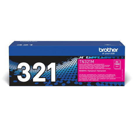 EAN 4977766734998 - Brother TN-321M cartucho de tóner 1 pieza(s) Original Magenta imagen 1