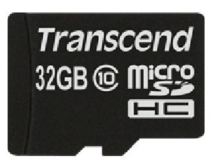 Transcend Micro Sd 32gb Clase 10 Adaptador Ts32gusdhc10