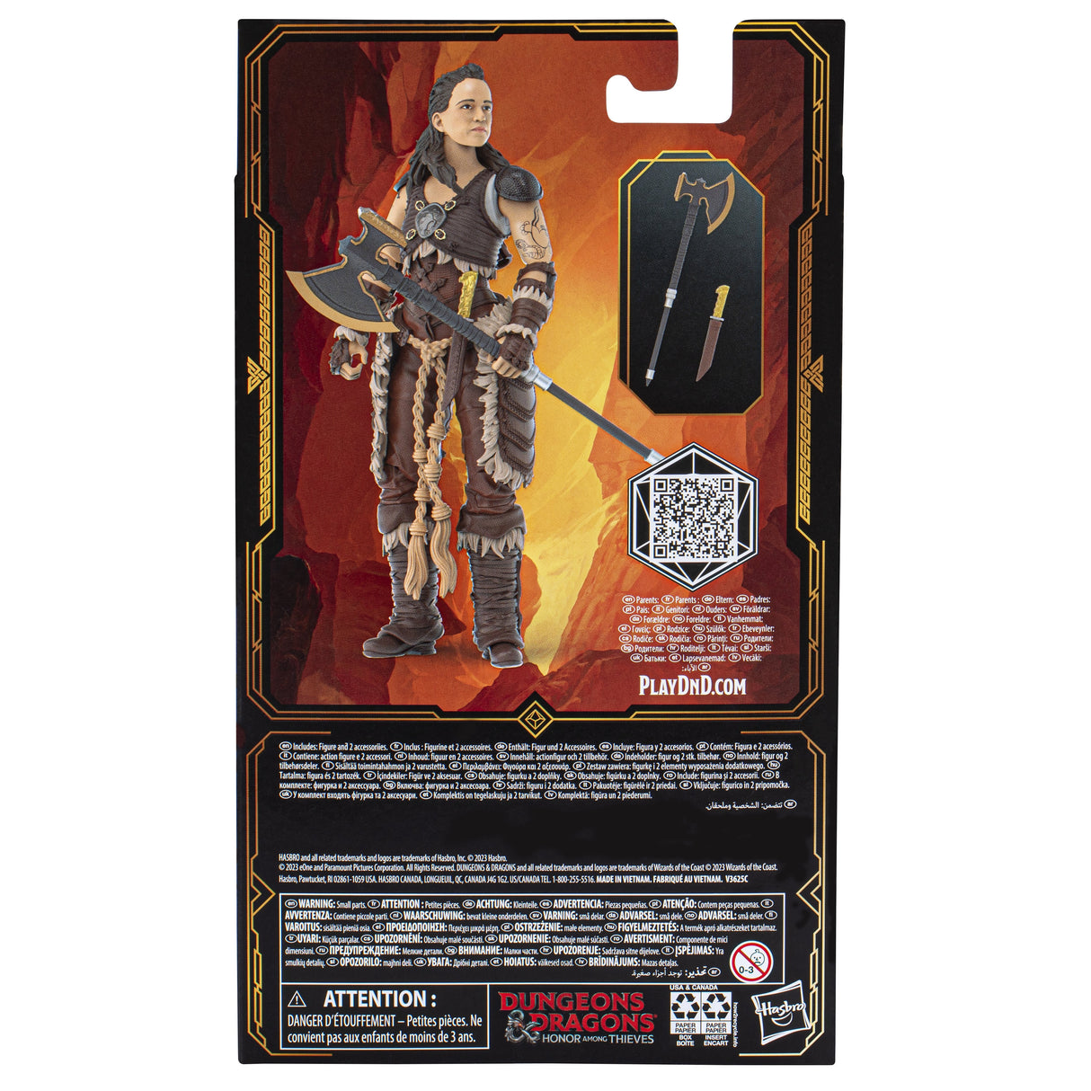 Figura Hasbro Dungeons & Dragons :Honor Among Thieves Edgin