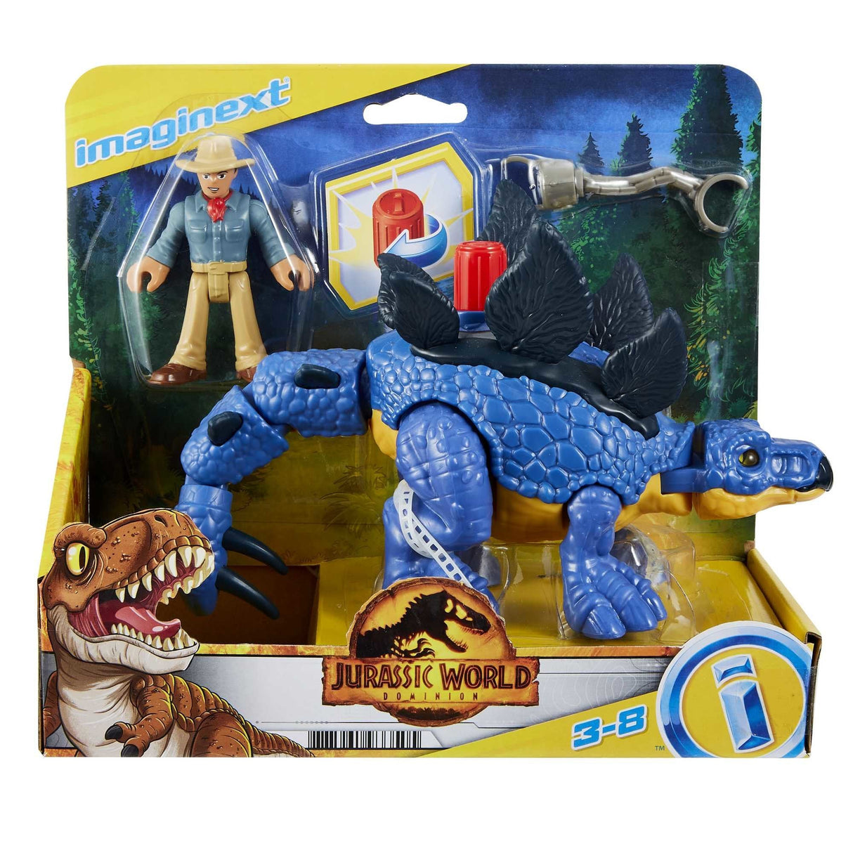 Figura Mattel Jurassic World Stegosaurus