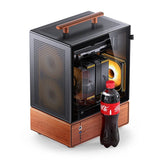 Jonsbo T7 Pc-Gehäuse, Midi-Tower, Matx, Tempered Glass - Schwarz