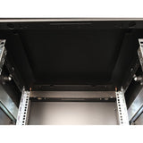 Roline 19-Zoll Netzwerkschrank Pro 26 He, 600x600 Bxt Glastr Schwarz