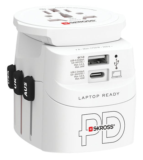 EAN 7640166329107 - Skross 1.302474 adaptador de enchufe eléctrico Universal Blanco imagen 1