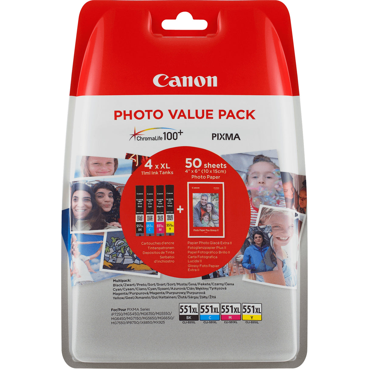 EAN 8714574631028 - Canon 6443B006 cartucho de tinta Original Foto negro, Fotos cian, Foto magenta, Amarillo para impresión d imagen 1