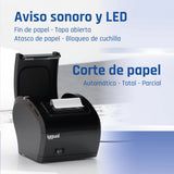 EAN 8435364316641 - iggual TP8002 203 x 203 DPI Alámbrico Térmica directa Impresora de recibos imagen 14