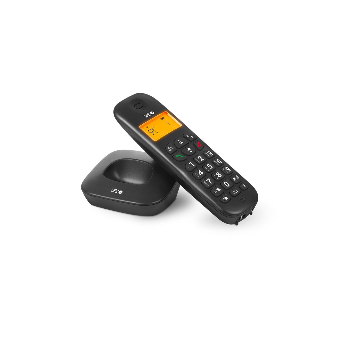 Spc 7300ns Telefono Inalámbrico Air Negro