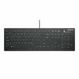 EAN 7061113207109 - CHERRY AK-C8112 teclado Médico USB QWERTZ Alemán Negro imagen 1