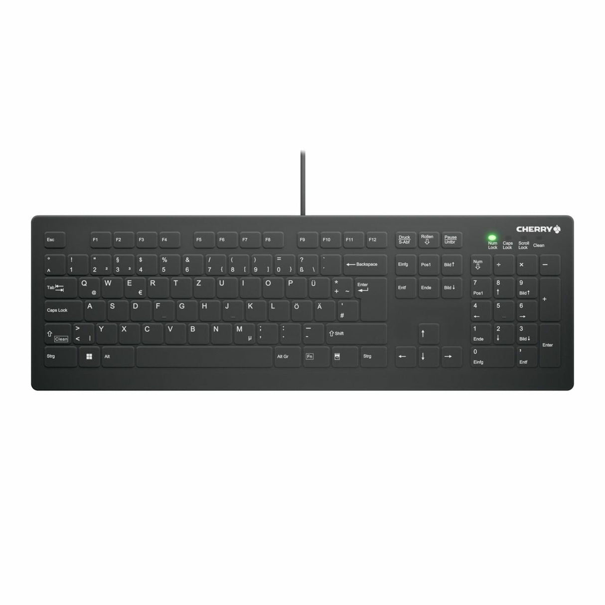 Cherry Active Key Mta Ak-C8112 Corded De-Layout Negro