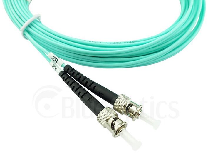 Blueoptics Lwl Patchkabel Lc / St Mm Om3 Aqua 2,0m