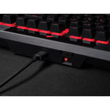 Teclado Gamer Mecánico (Cherry Corsair Opx) Corsair K70 Pro Rgb (Negro)