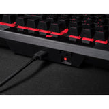 Corsair K70 Rgb Pro Mechanical Gaming Keyboard, Cherry Mx Switch, Nd Layout, Wired, Black