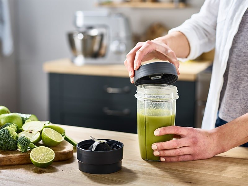Kenwood Kah740pl Picador De Alimentos, Taza Transparente/Negro, Picador De Alimentos, 0,6 L, Gris, 95 Mm, 95 Mm, 180 Mm
