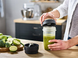 Kenwood Kah740pl Picador De Alimentos, Taza Transparente/Negro, Picador De Alimentos, 0,6 L, Gris, 95 Mm, 95 Mm, 180 Mm